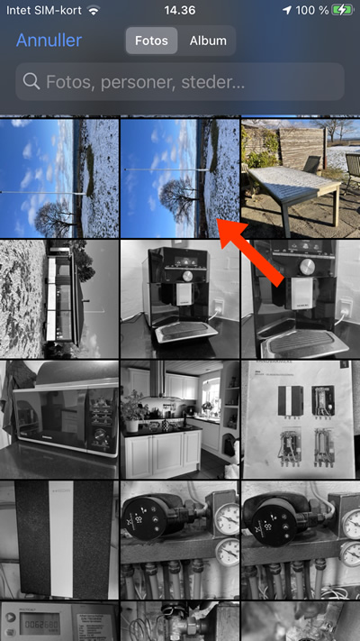 Seing images on your iPhone